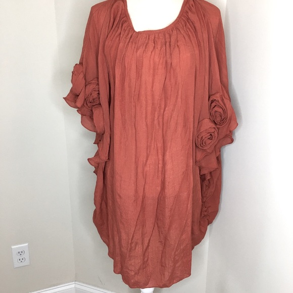 Rose bud Bleu Tunic Dress - Picture 1 of 5